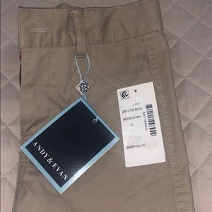 Andy & Evan beige/ khaki 3T pants